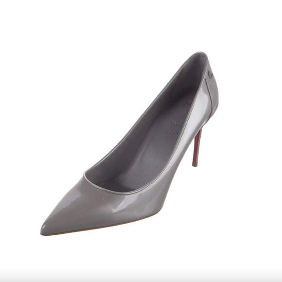 Christian Louboutin Gray Heels - Picture 3 of 5